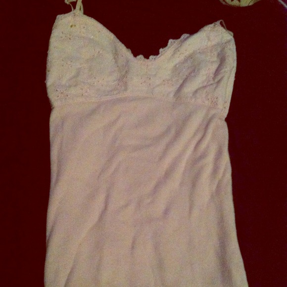 ⛔️Traded! Sparkly baby pink tank top.