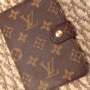 LV monogram address book HOLD