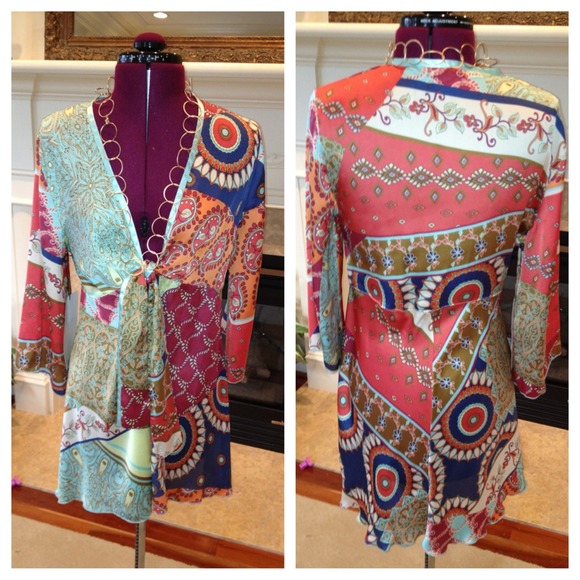 CAbi Tops - Patchwork Peasant