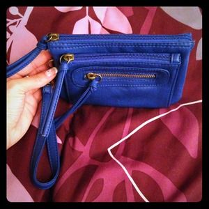 Blue clutch 👛