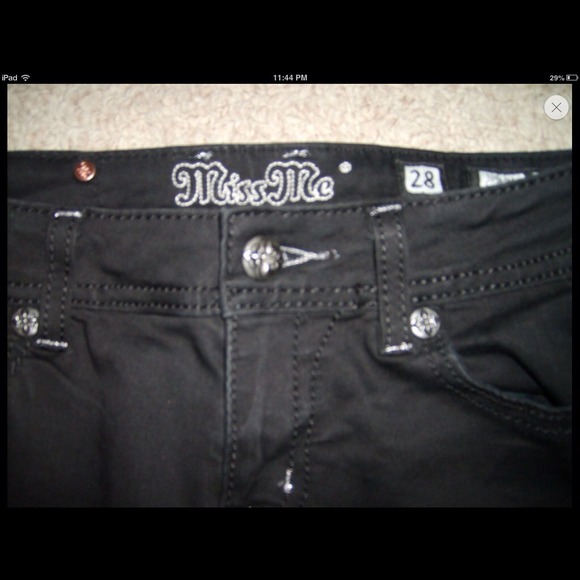 Miss me skinny black jeans