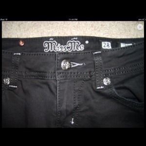 Miss me skinny black jeans