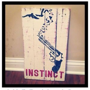 This is original artwork, "Fight or Flight."