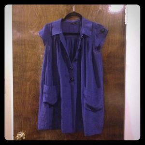 Purple Shirt Dress
