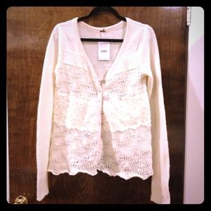 Boho cardigan.