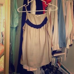 silk nude and black cammi