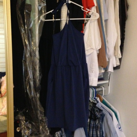 New navy dress