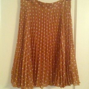 Limited pleated skirt