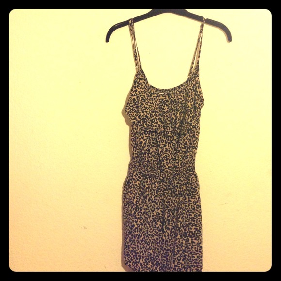 Leopard Print Romper