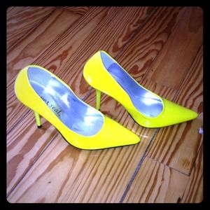 Yellow heels