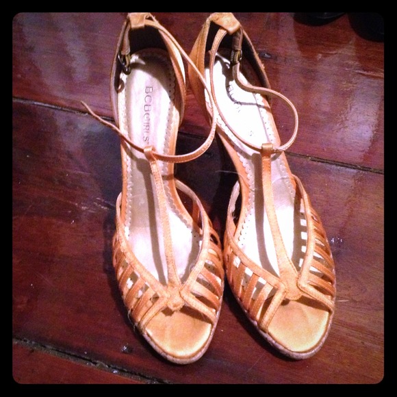 Bcbgirls tangerine heels
