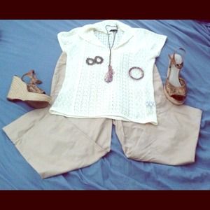 Khaki Capri "SOLD"