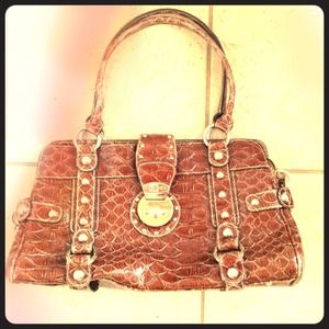 Guess snake skin purse