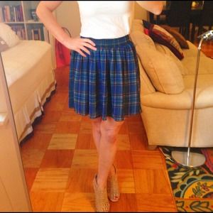 American Apparel Plaid Skirt