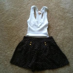 Traded Mossimo white razorback tank top size S