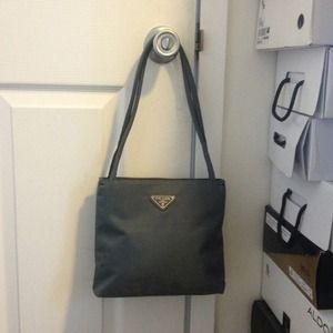 *SOLD* 100% Authentic Small Prada Tote - Grey