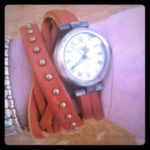 🎉Reduced Leather watch