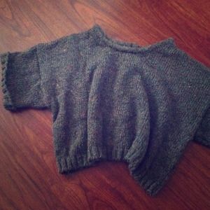 Olive green crop top