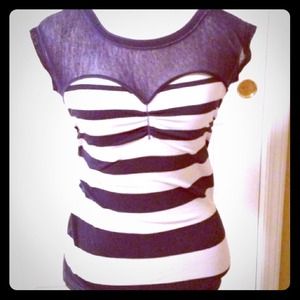 Hollister open back shirt