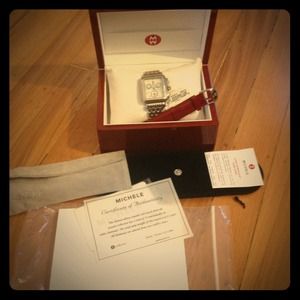 Reserved Authentic MICHELE watch &Gucci sunglasses
