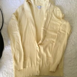 Gap cream boyfriend sweater