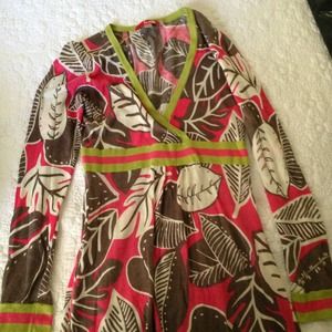 Boden spring print tunic