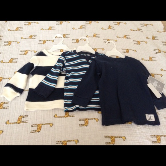 💙ON HOLD💙 Baby boy long sleeve shirt bundle