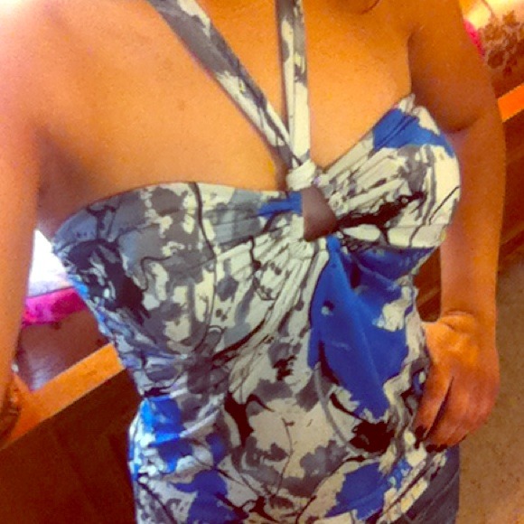 Size small tube top with strap