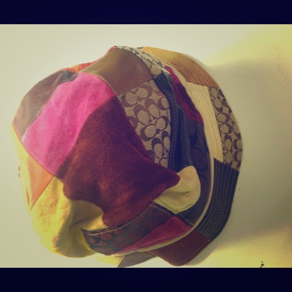 Coach Patchwork Buckethat
