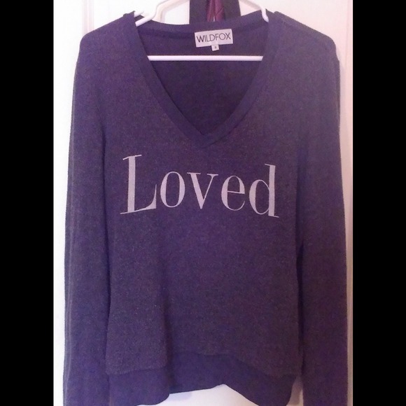 ****Traded***** Wild fox loved graphic sweatshirt