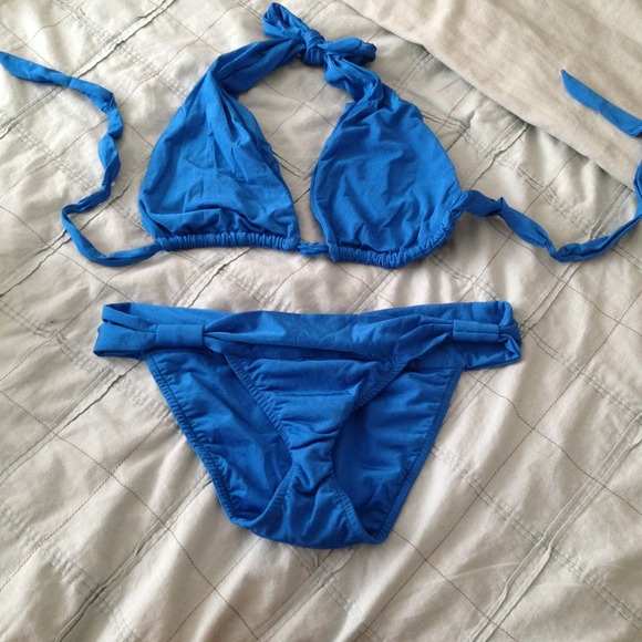 Reserved ! Blue bathing suit !