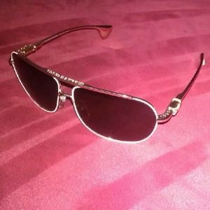 Chrome Hearts gold & brown shades