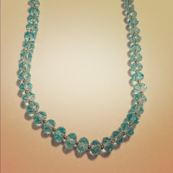 ❌SOLD❌REDUCED! Kenneth Cole Aqua Beaded Necklace