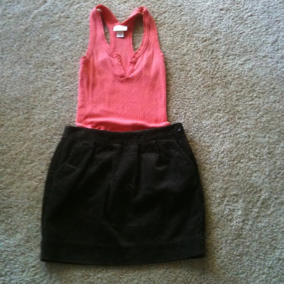 Traded Mossimo coral razorback tank size S
