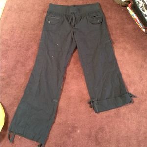 Navy blue cargo pants