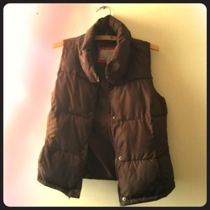 Brown Nylon Vest