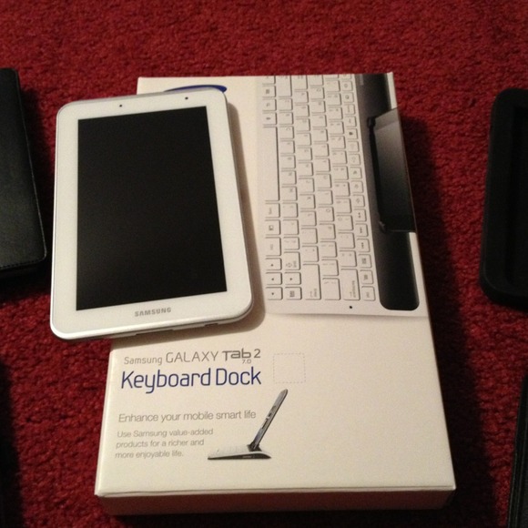 Samsung galaxy tab 2 7.0 with wireless keyboard