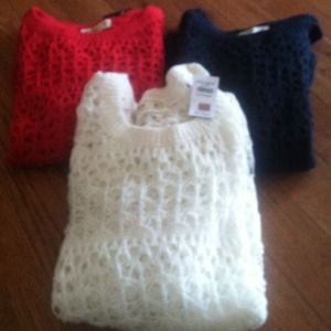 3 Hollister sweaters bundle