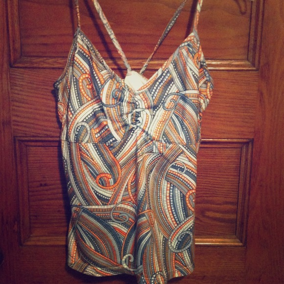 prAna x back tank to size M