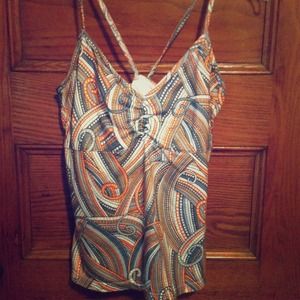 prAna x back tank to size M