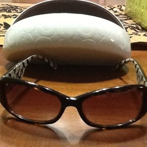 Coach Tortoise Sunglasses w/ case & cloth
