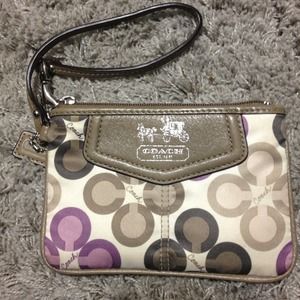 RESERVED!!!!! Coach Wristlet
