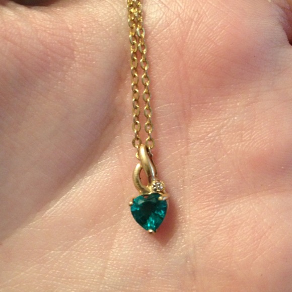 💎💚Authentic Emerald and Diamond Necklace💚💎