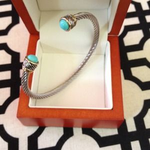 David yurman inspired teal blue!