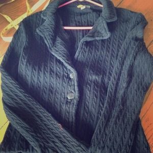 Black Sweater Blazer