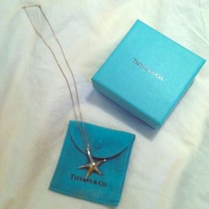 Large Tiffany & Co starfish necklace