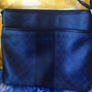 Authentic Coach Messenger Bag for Men