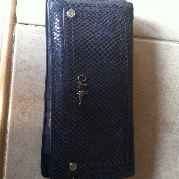 Snakeskin Cole Haan Wallet