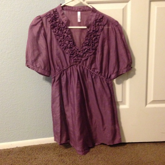 PRICE REDUCED!! Purple dressy top