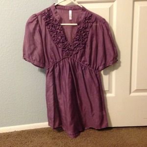 PRICE REDUCED!! Purple dressy top